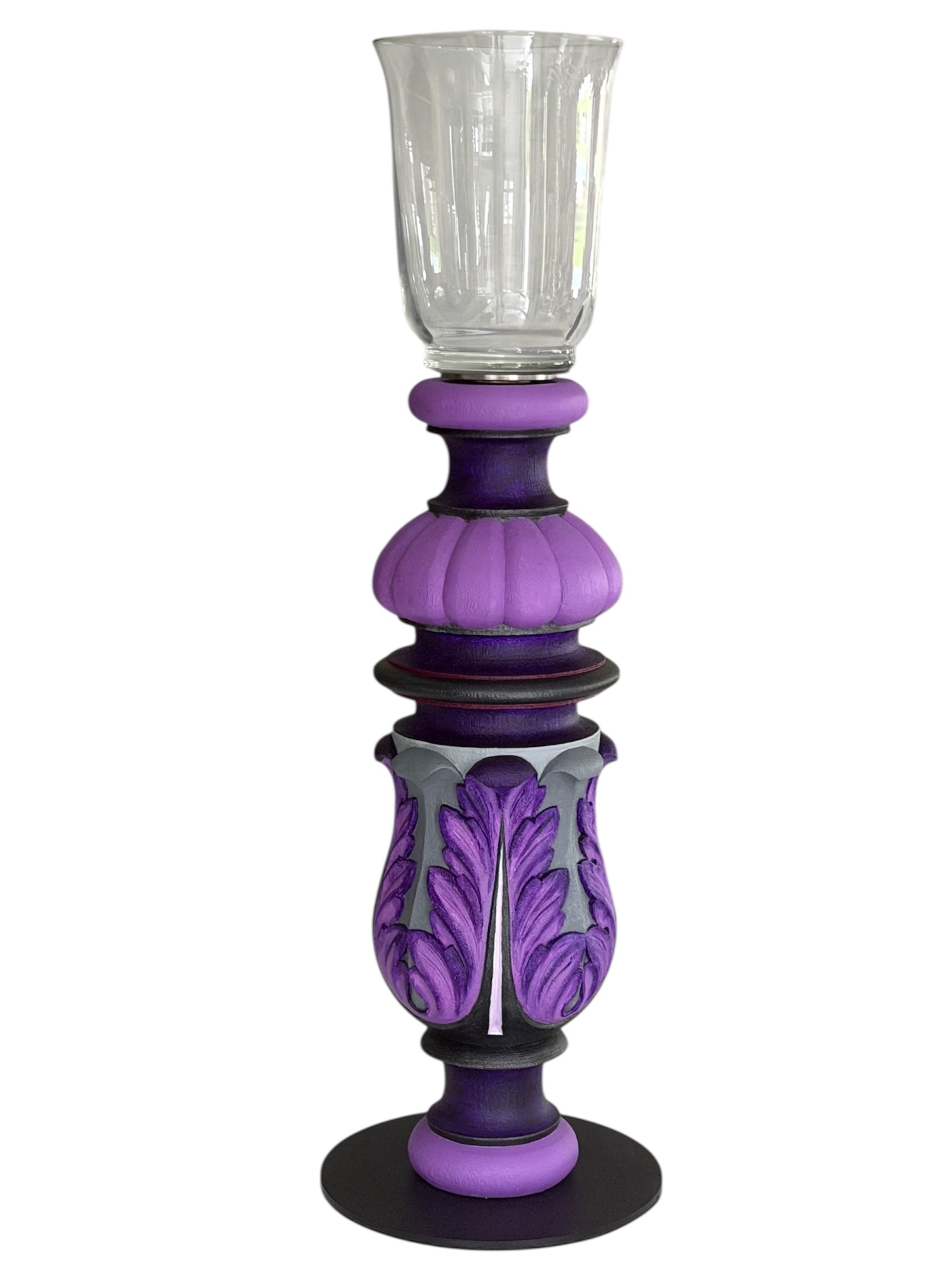 Product Mauve profond bougeoir/vase