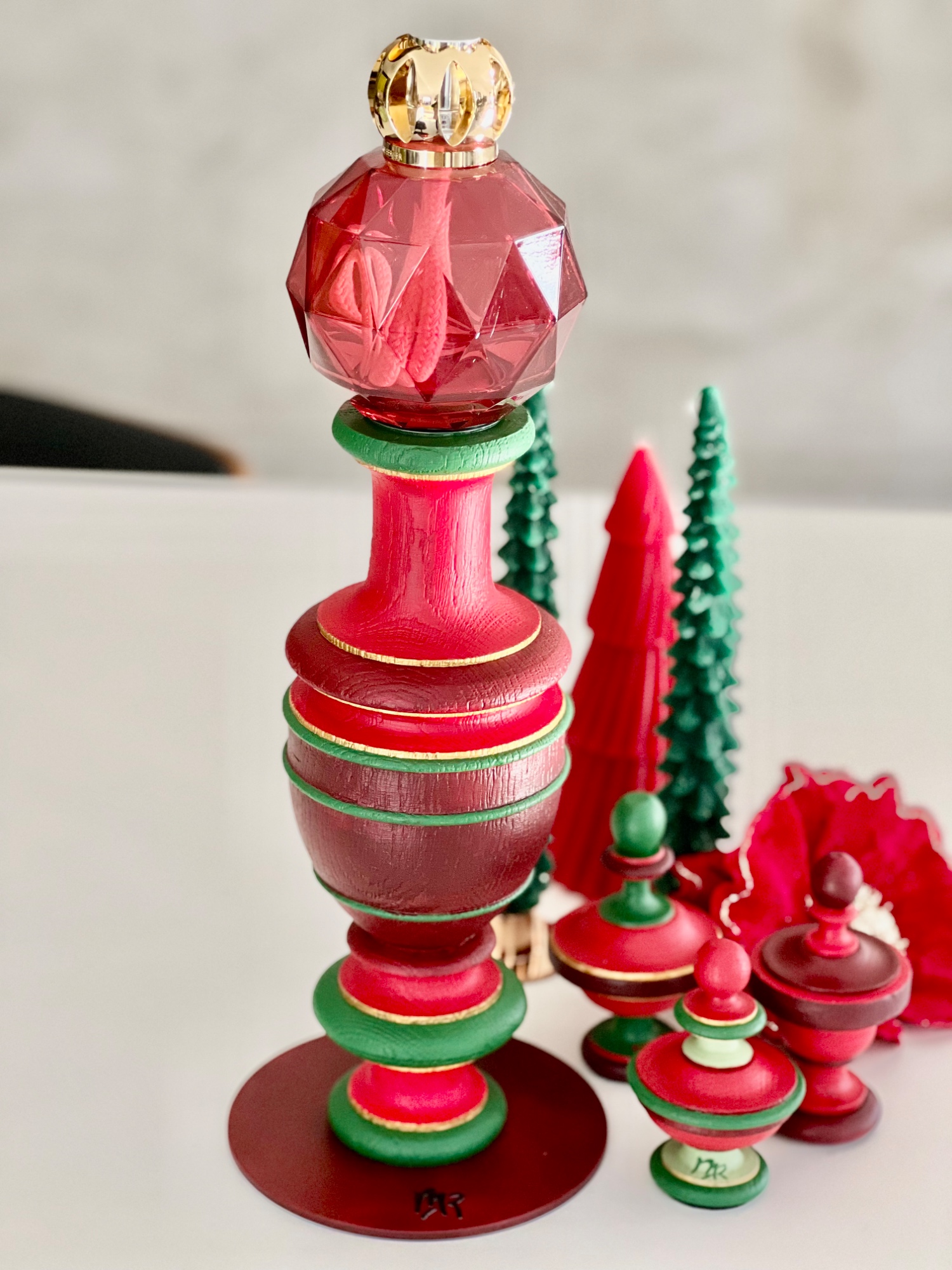 Product Rubis lampe Berger et ses 3 Turlupets