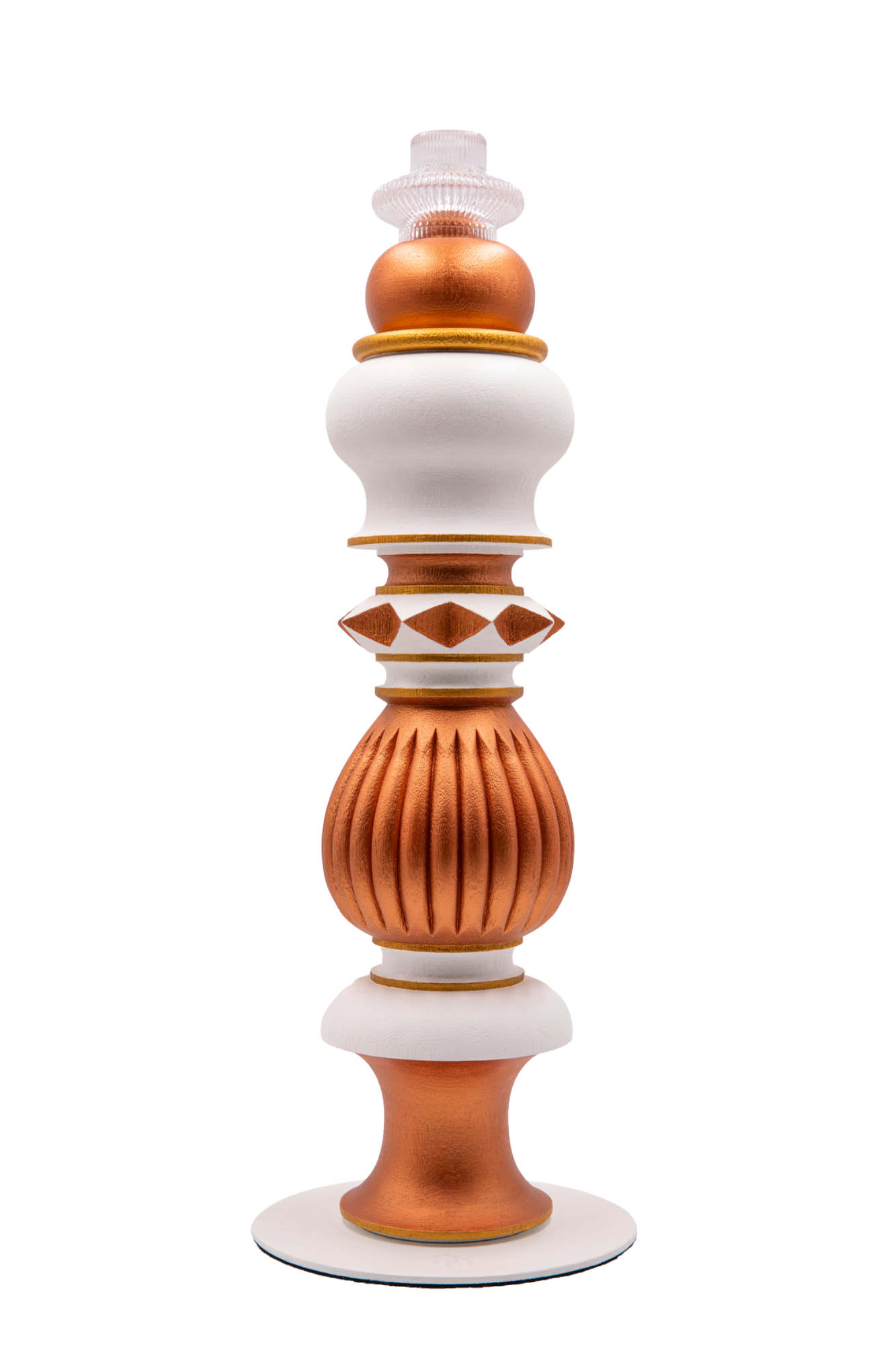 Product Blanc cuivré bougeoir