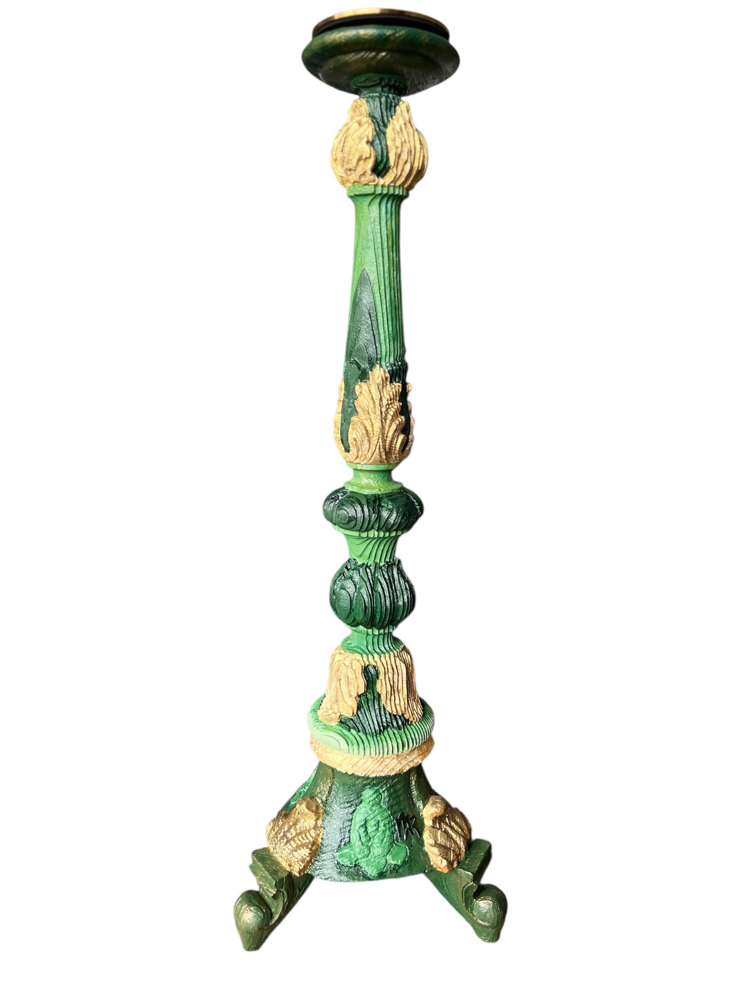 Product Vert sauge Lotus bougeoir
